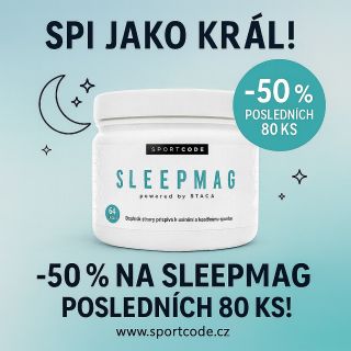 ✨ Toužíš po klidném spánku? 👉 SLEEPMAG podporuje klidný a kvalitní spánek. ⚡ Teď s 50% slevou, posledních 80 ks skladem! 🛒...